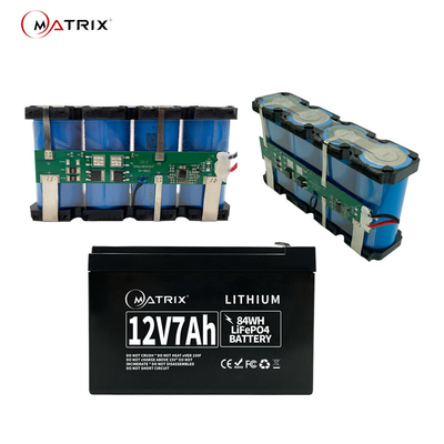 업을 위한 2000 번 딥 사이클 Lifepo4 7Ah 12v Lifepo4 배터리